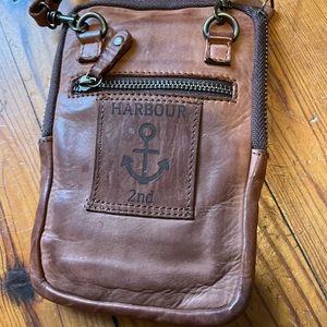 Leather crossbody / phone / credit card/ wallet